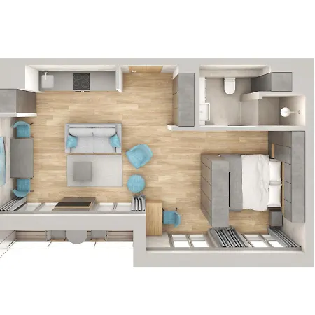 Aparthotel Downtown Mitte 4*