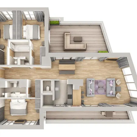Aparthotel Downtown Mitte 4*